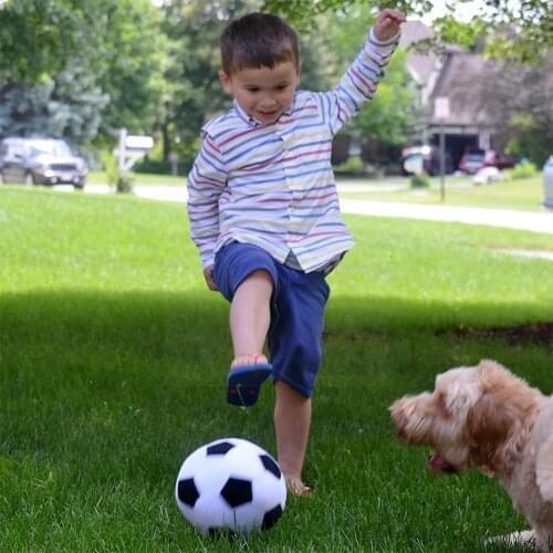 20cm 8inch Plush Soccer Sports Ball Plush Football Pillow For Toddler Soft Plush Stuffed Boys Toy Throw Gift Baby bool Funn X0E1
