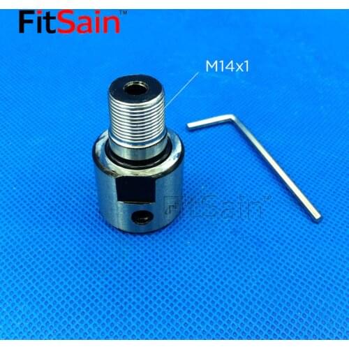 FitSain-SELF-CENTERING maiually operated chuck M14x1 for motor shaft 6/8/10/12/14/16mm CNC mini lathe chuck Bench parts machine