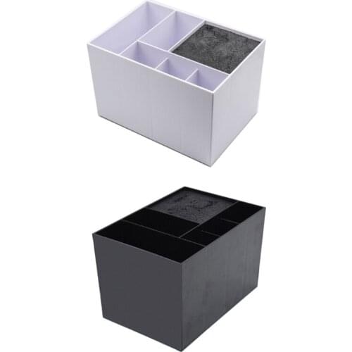 Hair Salon Baking Brush Comb Plug and Place Seat Hairdressing Scissors Socket Hairdressing Tools Storage Box