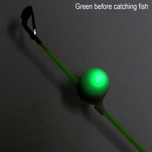 Fishing LED Light Fishing Bite Alarms Fishing Line Gear Alert Indicator Rod Tip Carp Night Fishing Auto Recognition New