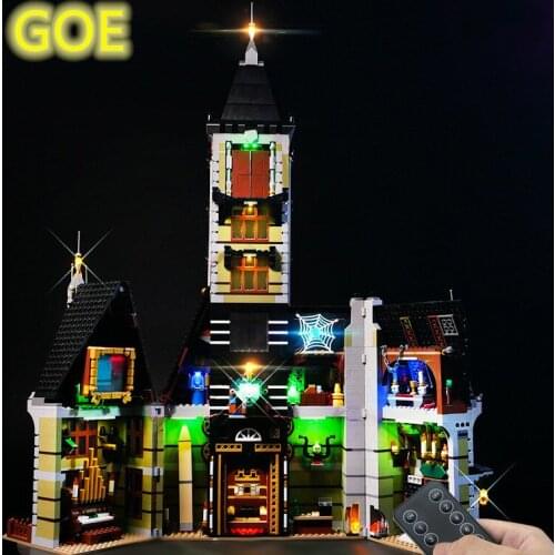 LED Light Kit For Lego 10273 Compatible With Creator Haunted House (Only LED Light included)