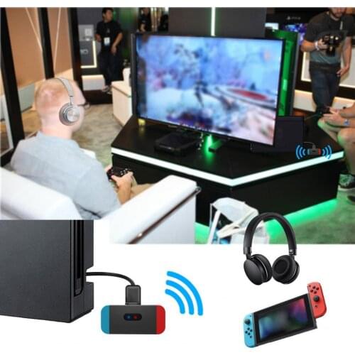 Universal Type-C Wireless Bluetooth Audio Transmitter Indicating Light Audio Adapter For Sony PS4 Nintendo Switch Game Consoles