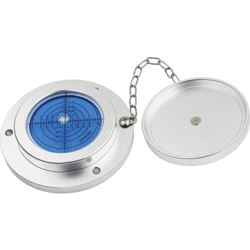 High Quality Round Metal Spirit Level Bubble Luminous Blisters High Temperature Resistance Night Vision Cover Available