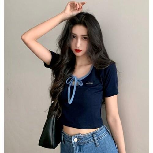 Womens T-shirt Slim Short T-shirt Women Summer Casual T Shirt Harajuku Women Shirts Blusas