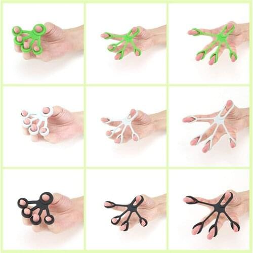 1Pc Hand Expander Finger Hand Grip Silicone Finger Training Stretcher Trainer Strength Resistance Bands Wrist Exercise Fitness