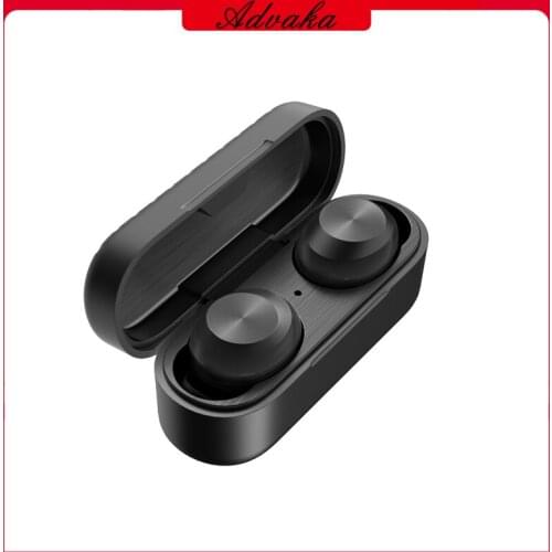 Advaka M31 True Wireless Stereo BT Headset 25 Hours Battery Life Waterproof 6D Stunning Sound Quality Magnetic Charging