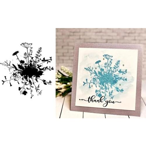 Wild Flowers Clear Stamps For DIY Scrapbooking Paper Cards Transparent Stempels Silicone Seal New 2020 Stamp