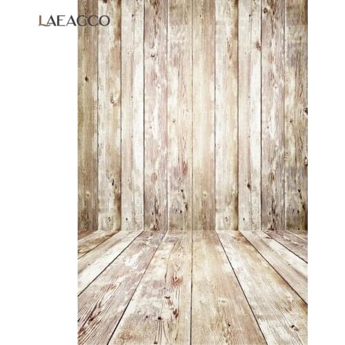 Laeacco Old Wooden Board Floor Planks Texture Baby Child Party Doll Portrait Photography Backgrounds Photo Backdrop Photo Studio