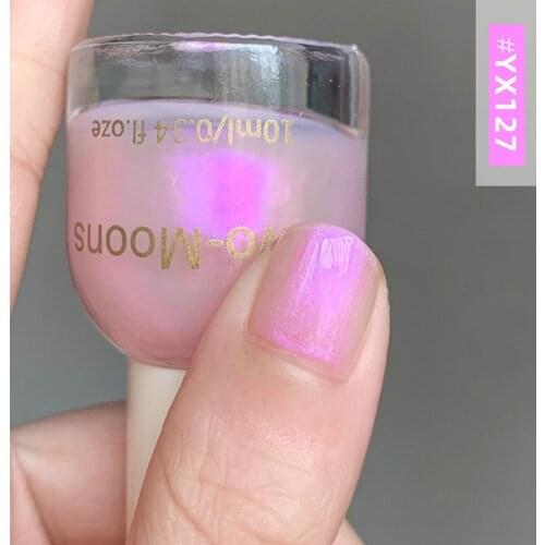Aurora Nail Polish No-Bake Quick-Drying Non-Tearable Nail Varnishes Glitter Pearlescent Moonlight Popular Color DIY Manicure Art