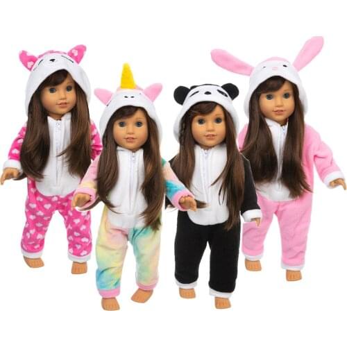 2021 New Plush clothes skirt Fit for American Girl Doll Clothes 18-inch Doll , Christmas Girl Gift(only sell clothes)