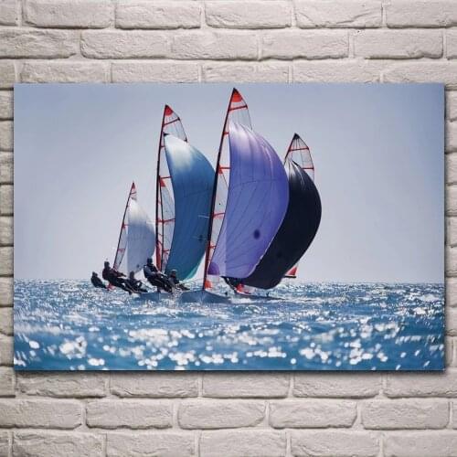Full square/round 5D Diamond Painting Sailboat sailing sea DIY Diamond Embroidery Cross Stitch Rhineston Mosaic Home Decor P596