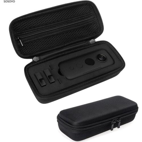 Portable carrying Storage Bag Mini Handheld Protective Case Battery SD Card Box For Insta360 One X Sport Camera Accessories