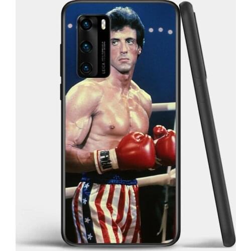 Rocky Balboa For Huawei P Smart Z S Pro Plus 2018 2019 2020 2021 Mate 10 20 30 40 RS PRO Plus Soft lite Phone Case