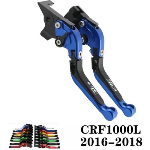 For HONDA CRF 1000 L CRF 1000L CRF1000L 2016 2017 2018 16 17 18 CNC Motorcycle Adjustable Brake Clutch Lever Levers Folding