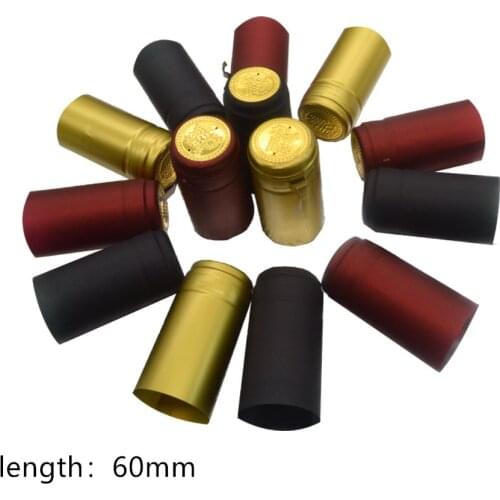 Pvc Heat Shrink Cap High Quality Home Brewing Wine Bottle Cover Wine Cap Bottle Seal Bar DIY Accessories with tear line
