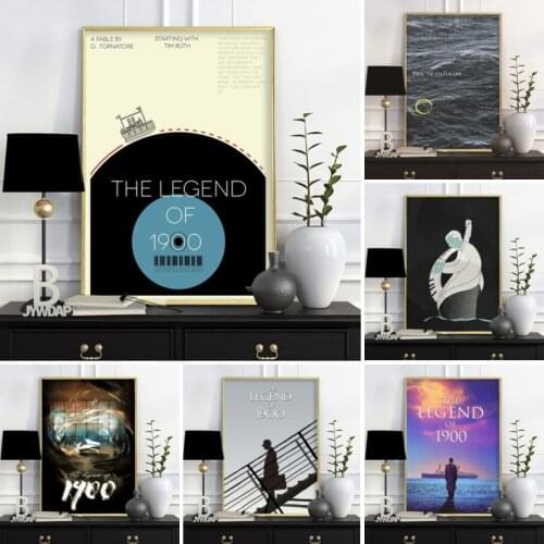 Movie The Legend of 1900 Vintage Posters Wall Art Prints Pictures Lonely Mood Canvas Painting Living Room Bedroom Home Decor