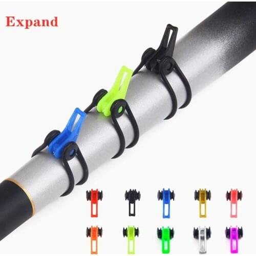 New 10Pcs Plastic Fishing Hook Secure Keeper Holder Jig Hooks Safe Keeping For Fishing Rod Tool Bait Casting Lure Accessories