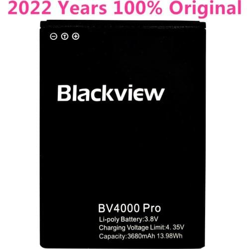 100% Original New 3680mAh Battery BV4000 For Blackview BV4000 BV 4000 Pro MTK6580A Phone High Quality battery