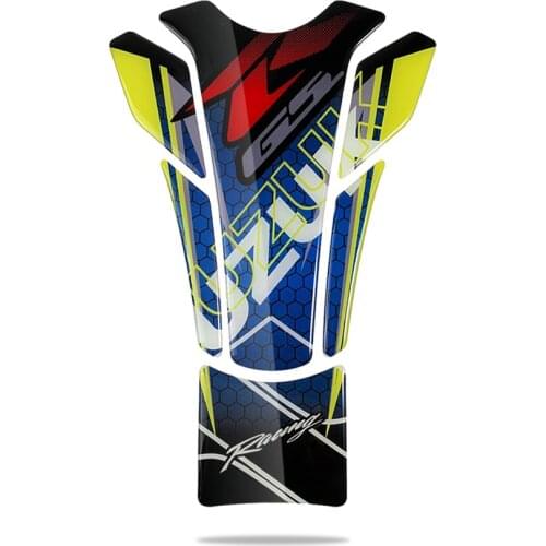 3D Gel Motorcycle Tank Pad Sticker Emblem Decals For SUZUKI GSXR 600 750 1000 K1 K2 K3 K4 K5 K6 K7 K8 H1