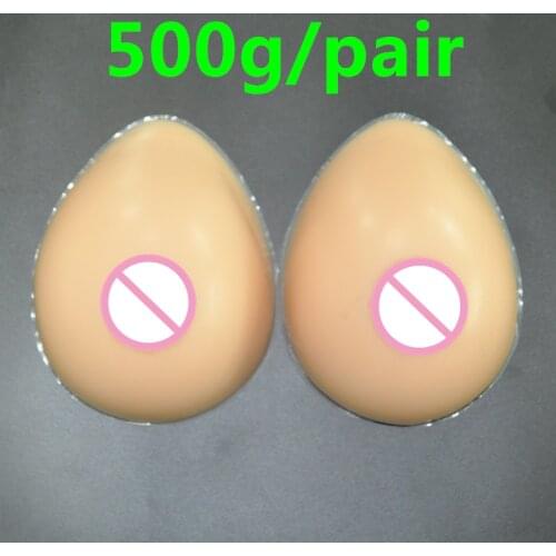 500g/pair A cup Artificial Breast Breast Forms Drag Queen Breast Crossdresser Transgender False Breasts