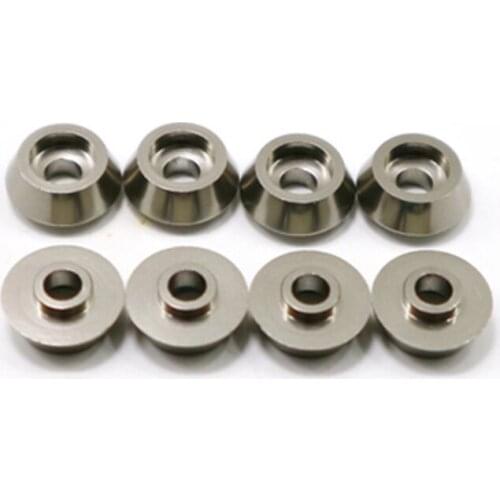 8Pcs Metal Connecting Rod Screw Gasket Shim Washer Rest for WPL C14 C24 C34 C44 MN D90 D91 D99S RC Car