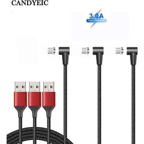 CANDYEIC Type-c Magnetic Cable For Samsung Galaxy A8 Star Charging The Phone Magnetic Charger Adapter