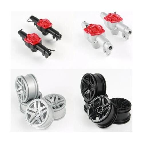 MN MN86K MN86KS G500 Big G RC car spare parts Modified upgrade Metal wheel hub axle housing
