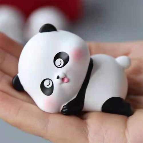 National Treasure Panda Ornaments Panda Billowing Cute Student Childrens Gifts Creative Home Decoration Ornaments Car Ornaments