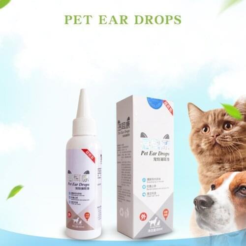 Cat And Dog Ear Cleaner Pet Ear Drops For Infections Control Yeast Mites Removes Ear Mites And Ear Wax Relieve Itching Litter