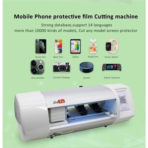 Jiutu Auto Film Screen Protector Film Cutting Machine Mobile Phone Tablet Front Glass Back Cover Film Cut Tool Protective Tape