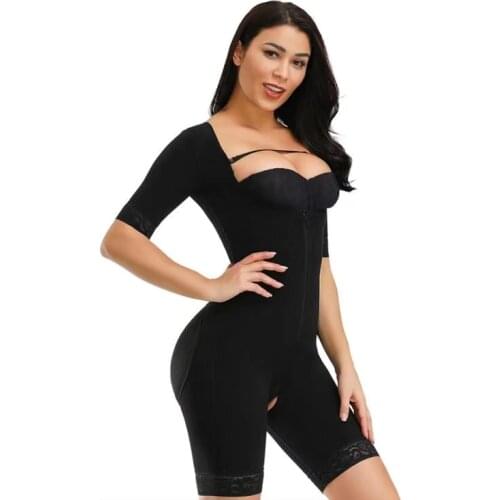 Full Body Shaper Bodysuit Colombian Reductive Girdle Butt Lifter Waist Trainer Slimming Shapewear Post Liposuction Thigh Trimmer