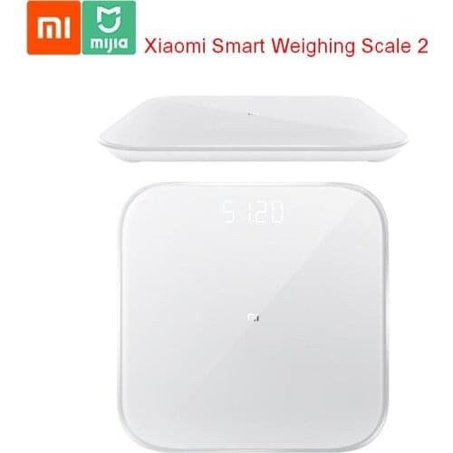 Xiaomi Smart Scale Bluetooth-compatible 5.0 Mi Smart with LED Screen Health Weighing Scale Digital MiScale Support Android iOS