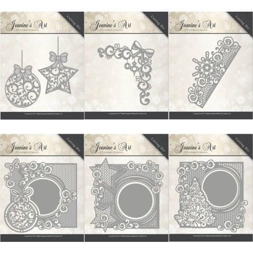 Piggy Craft metal cutting dies cut die mold Christmas series decoration Scrapbook paper craft knife mould blade punch stencils