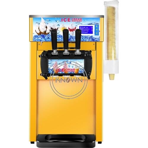 High quality 3 flavers table top Soft ice cream machine