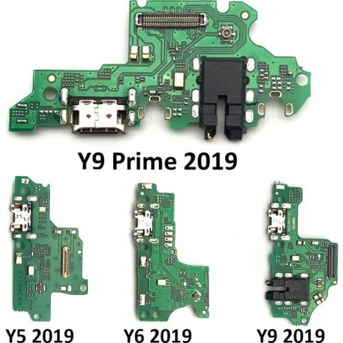 30PCS USB Charging For Huawei Y9S Y6P Y8S Y8P Y7P Y6S P40 Lite 5G / P40 Lite E Port Dock Charger Plug Connector Board Flex Cable