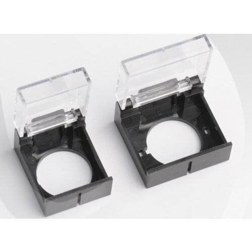 16button protective cover switch button accessories accessories button dust cover opening 16mm