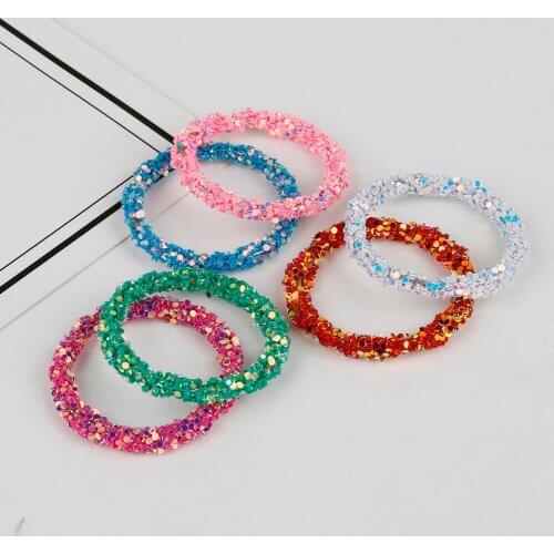 2pcs 30MM Round Shape Glitter Charm Pendant For DIY Woman Earring Jewelry Findings Making