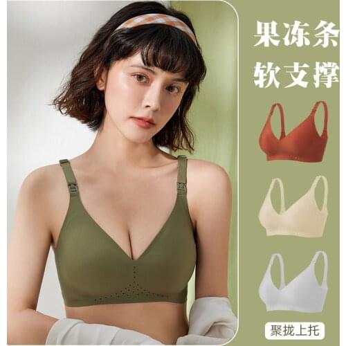 New maternity nursing bra beautiful pregnant women underwear breastfeeding bra