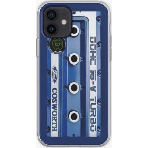 Ford Sierra Escort Cosworth Phone Case for iPhone 11 12 13 Pro Max Mini 5 5S SE 6 6S 7 8 Plus X XS XR Max Cover Print Dog TPU