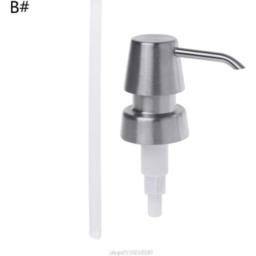 Liquid Soap Dispenser Press Head Lotion Pump Bottle Nozzle Dispenser Replacement Jar Tube Jy6 21 Dropship