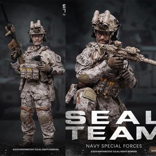 Brand new in stock mini times toys 1/6 male soldier MT M012 US Navy SEAL Special Forces 12-inch movable doll