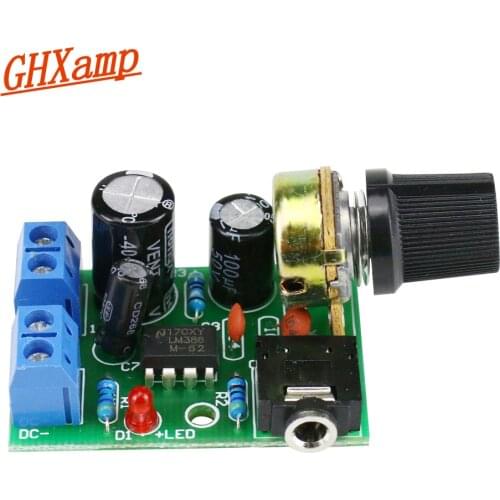 GHXAMP Mono Amplifier Board DC 3v-12v Mini Audio Amplifier Finished Board For Small radio Boombox 1PC