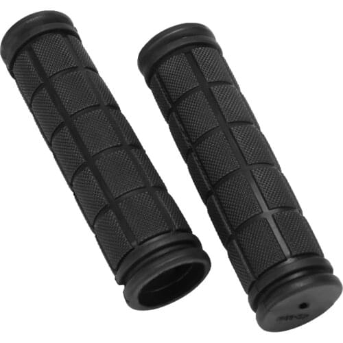 Mayitr 2pcs Universal Durable Motorcycle Rubber Grip Non-slip Soft Handlebar Grips Cover For 22mm Handle Bar Moto ATV Scooter