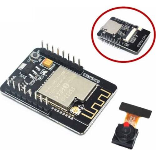 ESP32-CAM WiFi + Bluetooth Module Camera Module Development Board ESP32 with Camera Module OV2640 2MP For Arduino