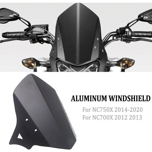 For HONDA NC 700X 2012-2013 NC 750X 2014-2019 2020 NC700X NC750X Motorcycle Windscreen Windshield Front Guide Plate Protector