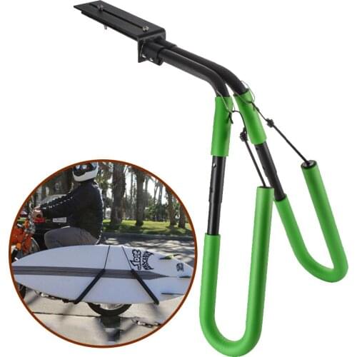 Motorcycle Surfboard Rack Wakeboard Motor Bike Holder Surfing Carrier Mount To Seat Post Surfboard Holder Accessories