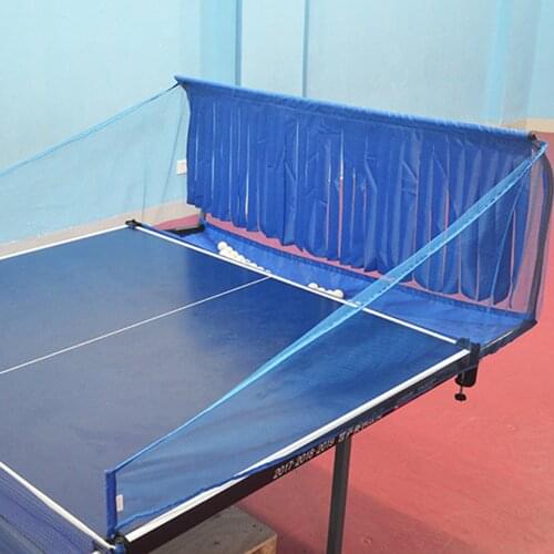 Professional Portable Table Tennis Ball Net Serve Machine Training Collection Net Ball Picker Collection Net Multi-Ball Net Rack