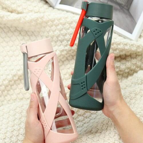 High Quality Sport Water Bottles BPA Free Portable Gym Anti-fall Leak-proof Large Capacity Fitness Kettle Plastic Drink Bottle