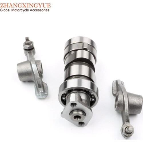 Scooter High Quality Camshaft & Rocker Arm For Honda SCR100 SPACY100 WH100T SCR SPACY WH 100cc GCC Engine Parts