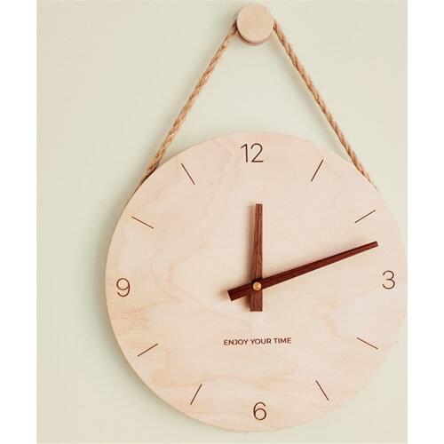 Wall Clock Rose Gold Black Silent Hanging Digital Quartz Horloges Creative Thick Border Watch Living Room Study Decor 10 Inch